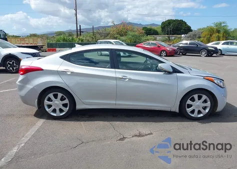 2013 Hyundai Elantra Limited z USA, uszkodzony, nr VIN KMHDH4AEXDU008225
